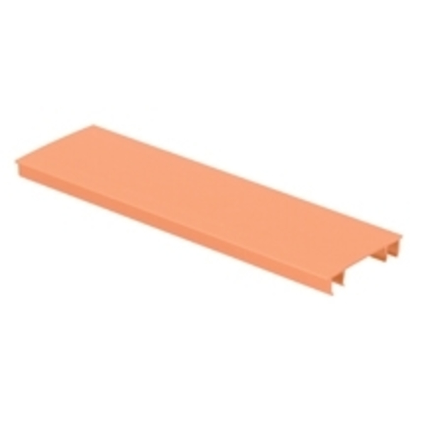 Panduit COVER FOR 2" CHANNEL (SOLID OR, SLOTTED), ORANGE ROHS HC2OR6